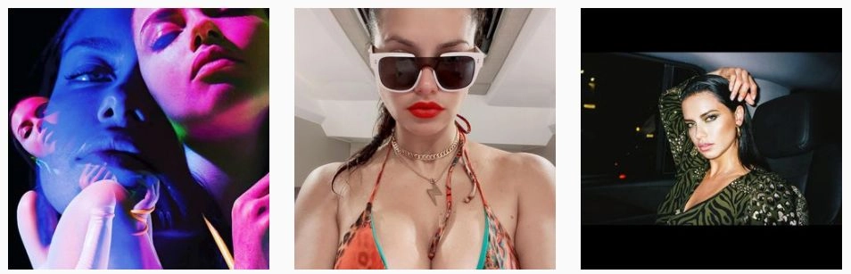 Adriana Lima da Instagram