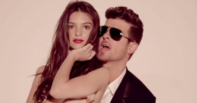 Emily Ratajkowski molestata sessualmente da Robin Thicke